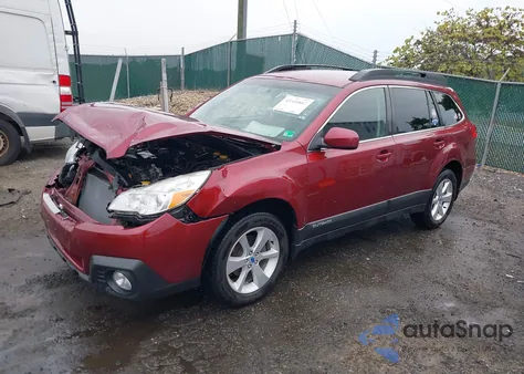 2014 Subaru Outback 2.5I Premium z USA, uszkodzony, nr VIN 4S4BRCCCXE1234553